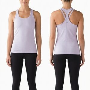 🍋 lululemon athletica Light Lilac Racerback Tank